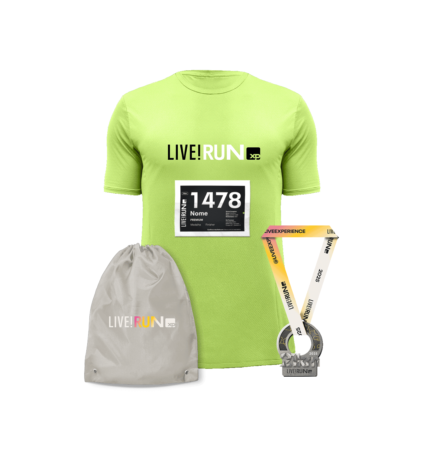 KIT ATLETA-21 KM (DESCONTO XP)