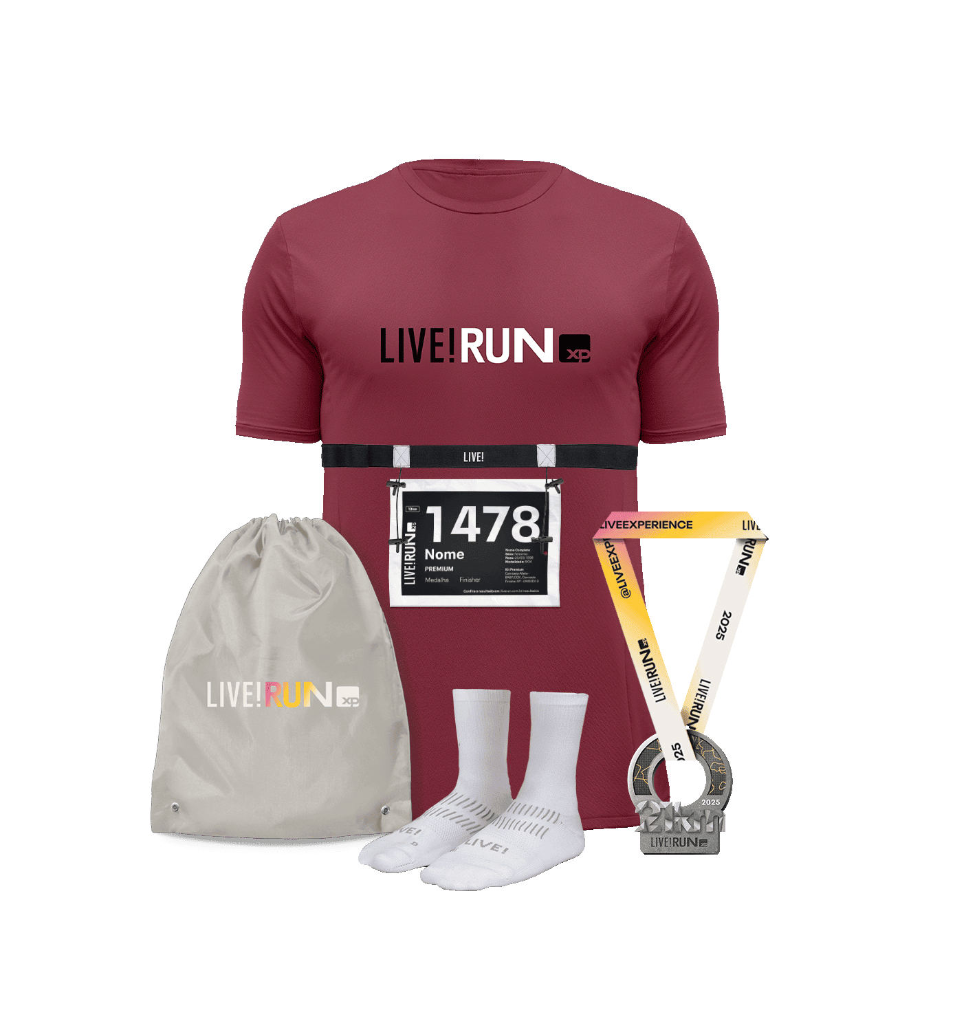 KIT ATLETA PLUS - 21 Km