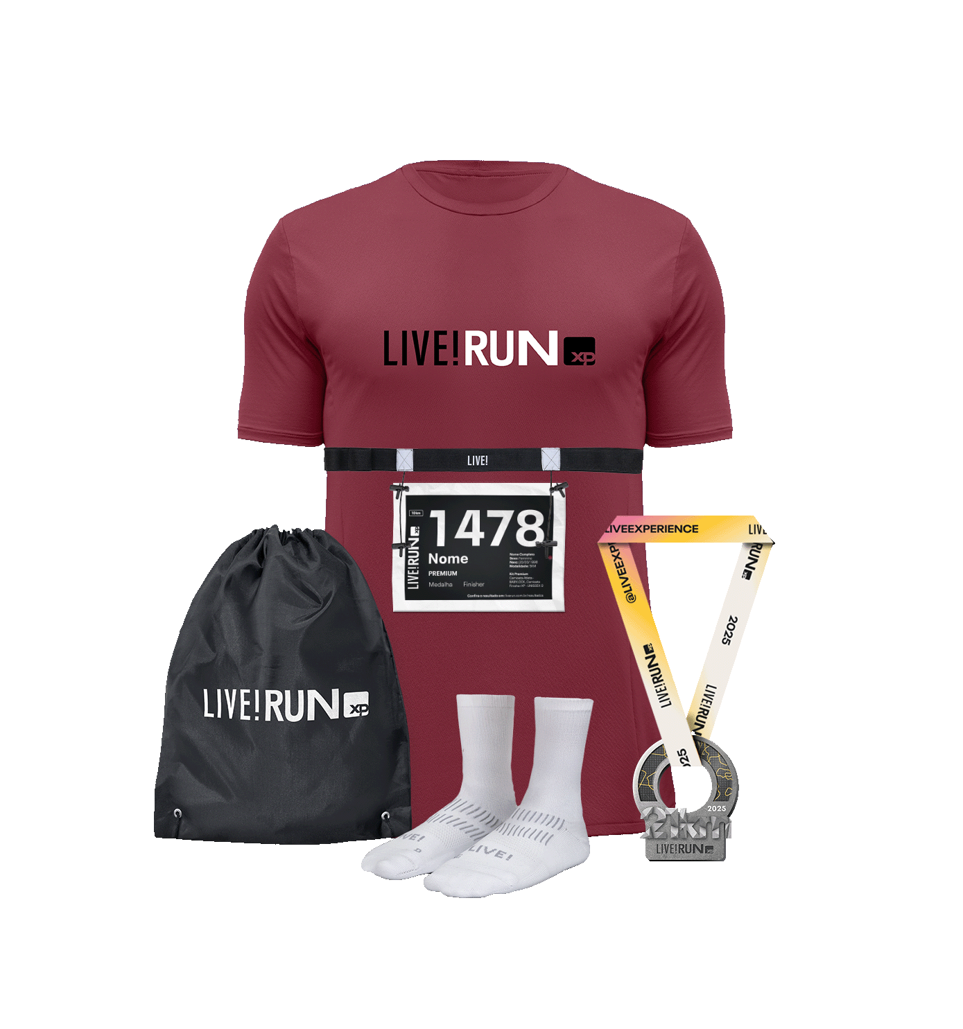 KIT ATLETA PLUS - 21 Km