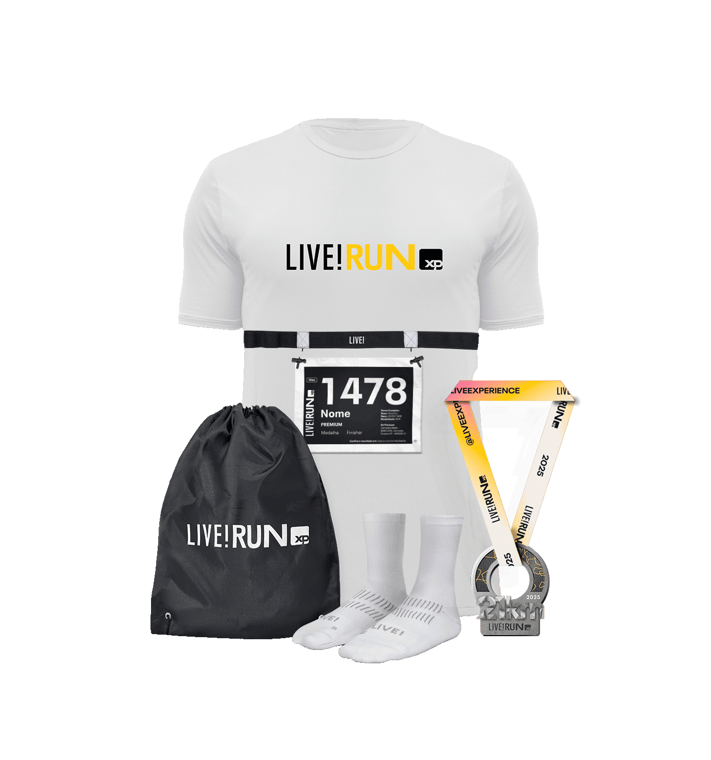 KIT ATLETA PLUS - 21 Km