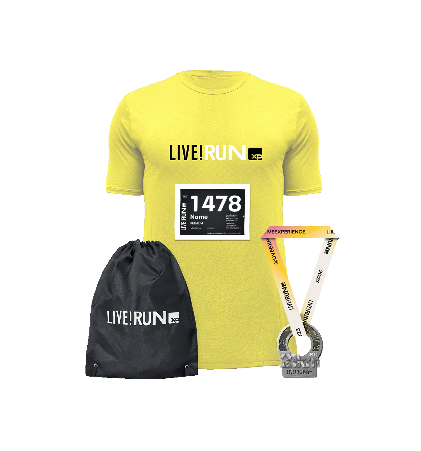 KIT ATLETA-21 Km (Desconto XP)