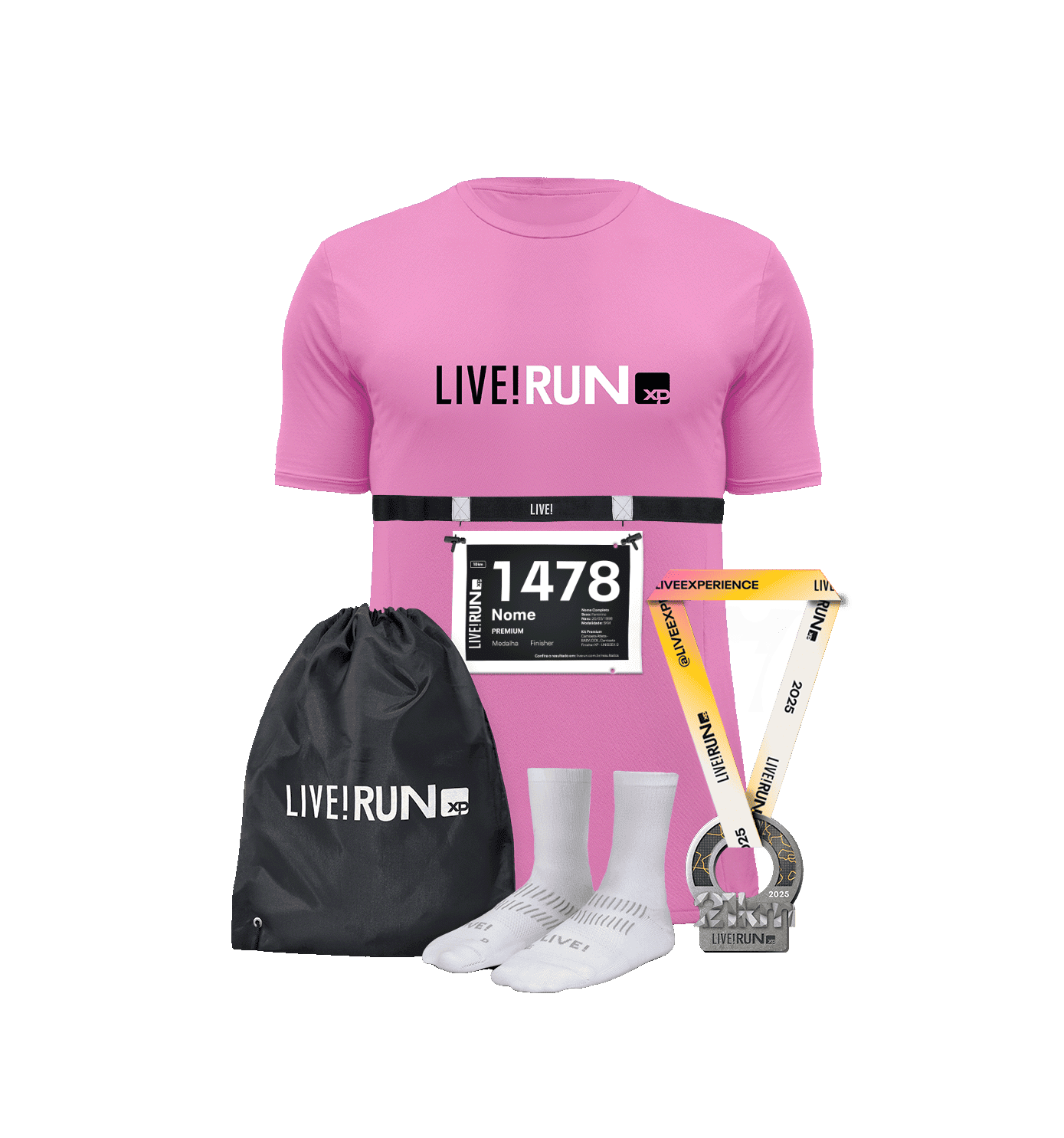 KIT ATLETA PLUS - 21 Km