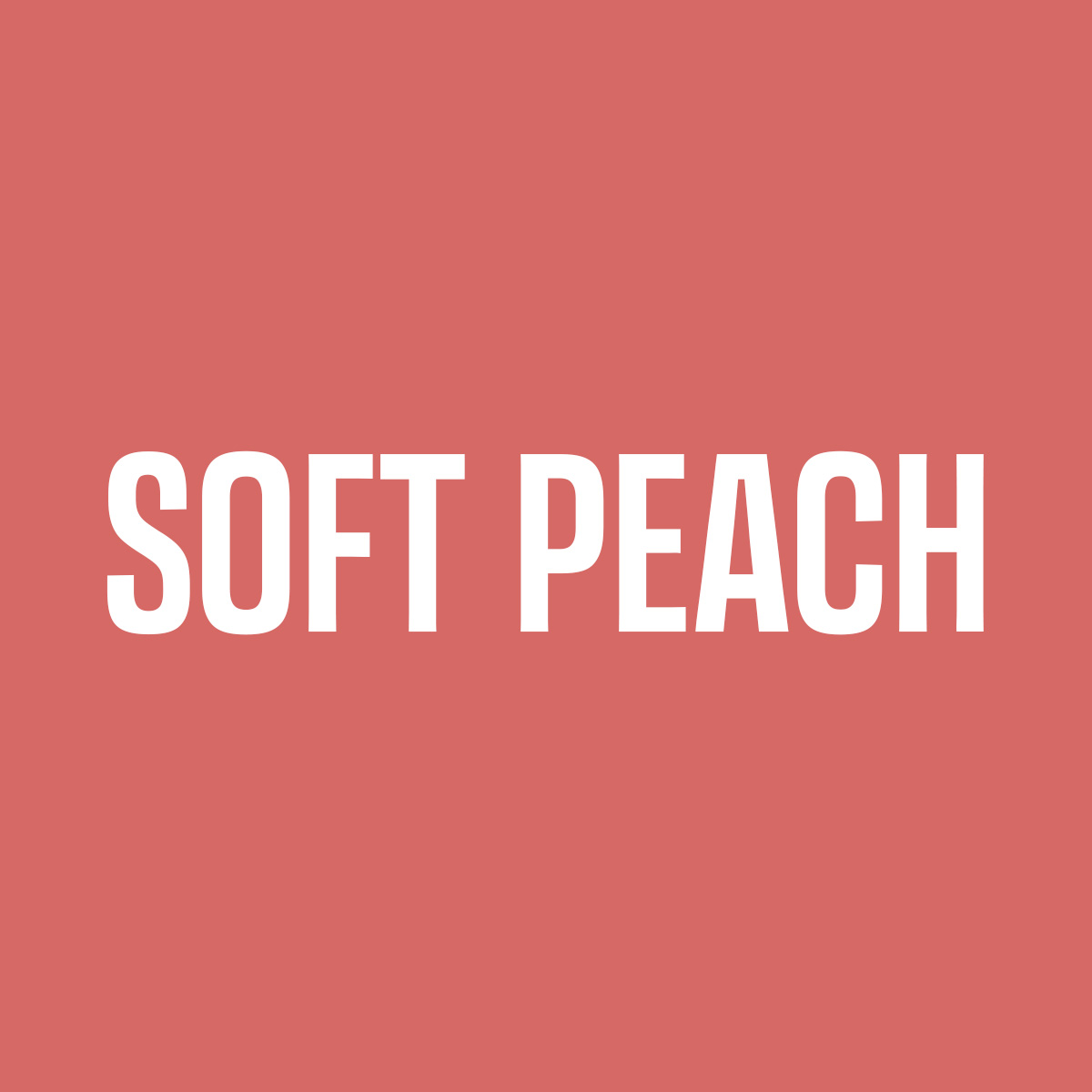 Soft Peach