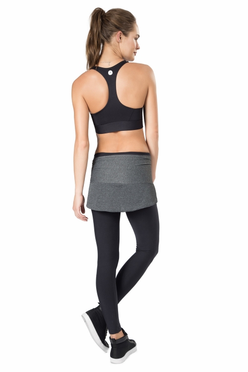 Top Nadador Bio Basic e Fusô Active Essential Preto