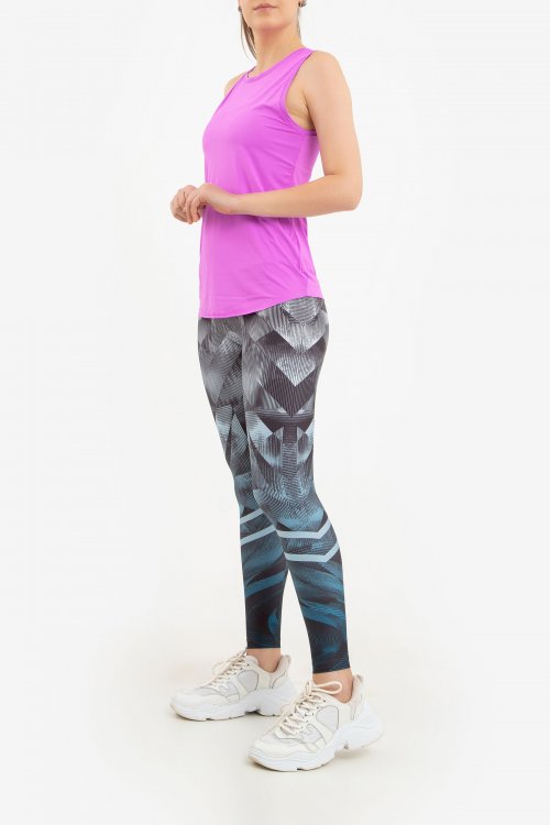 Blusa V Fluity Co2 e Legging Abstract Blusa V Fluity Co2 e Legging Abstract