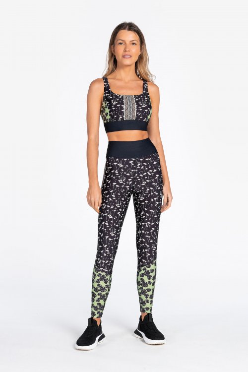 Top Strappy e Calça Legging Native Top Strappy e Calça Legging Native