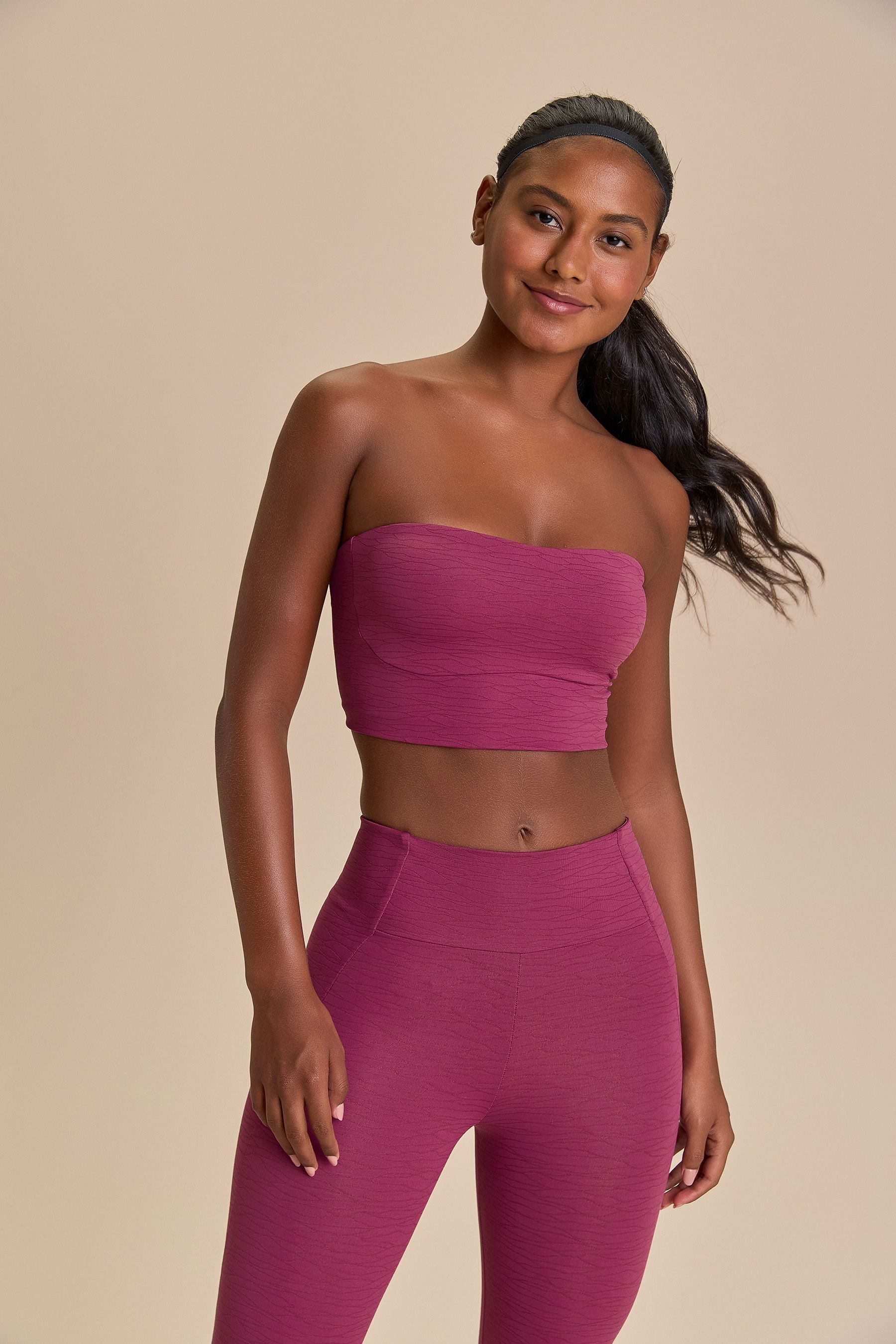 Live! — Top sem Alça Jacquard Kick
