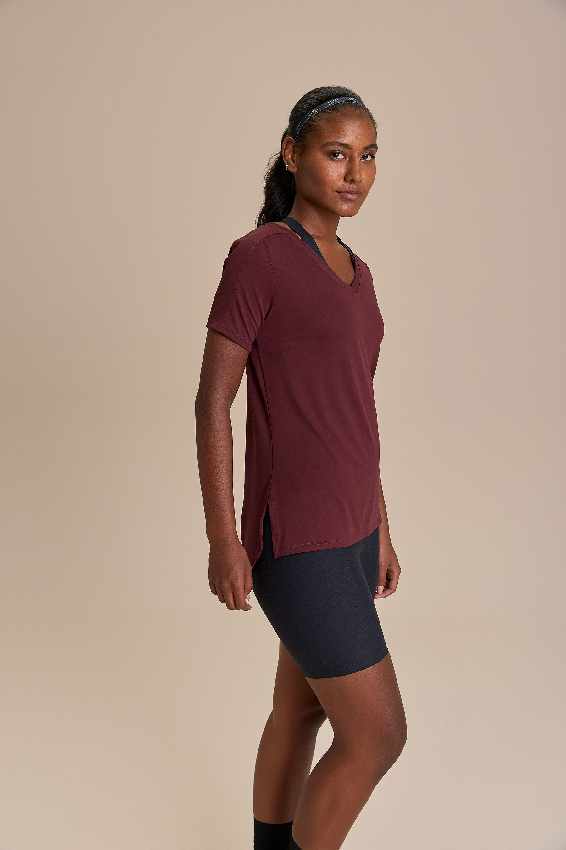 Live! — Camiseta V Equilíbrio Stretch