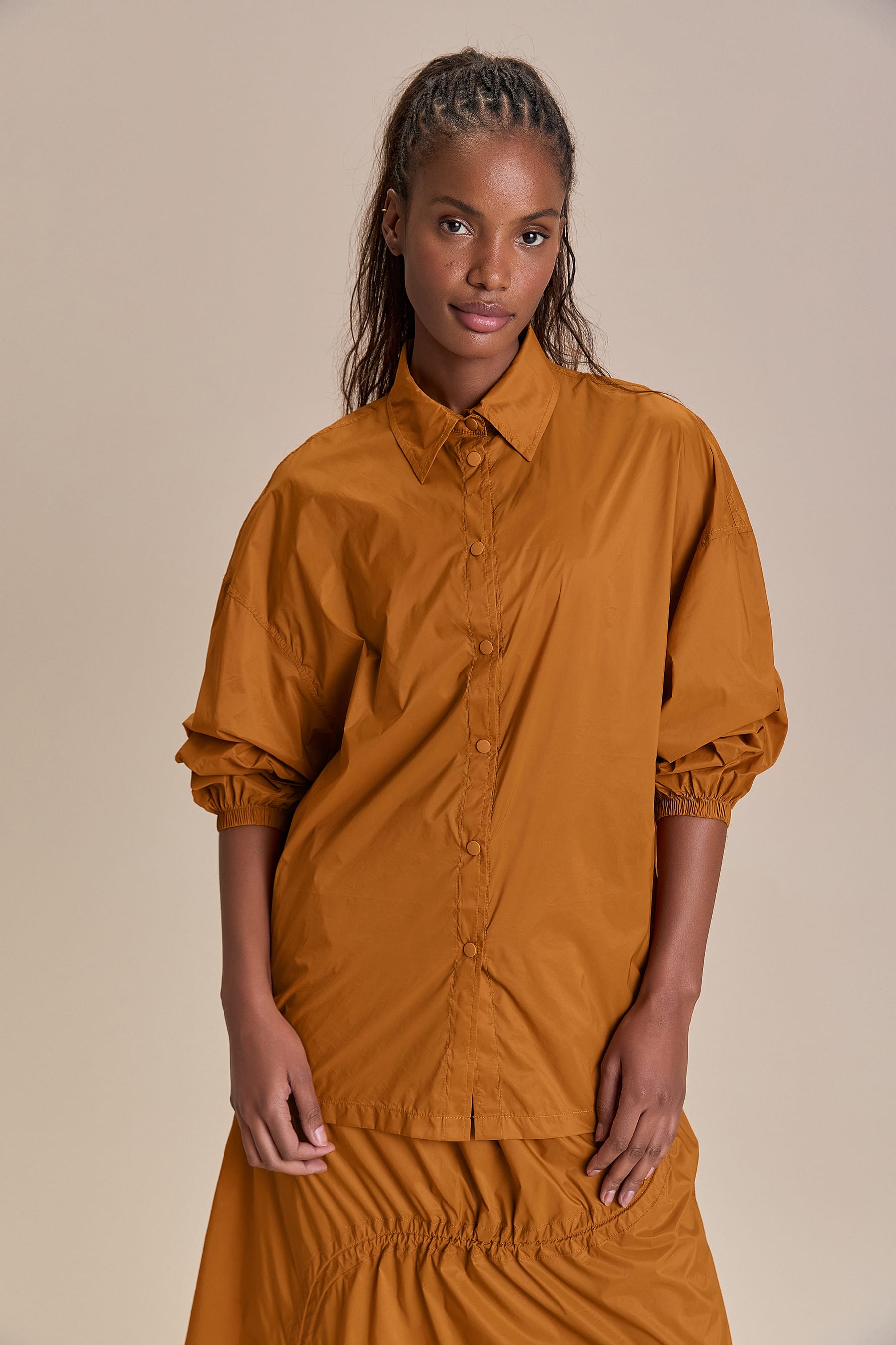 Live! — Camisa Ampla Nylon Light