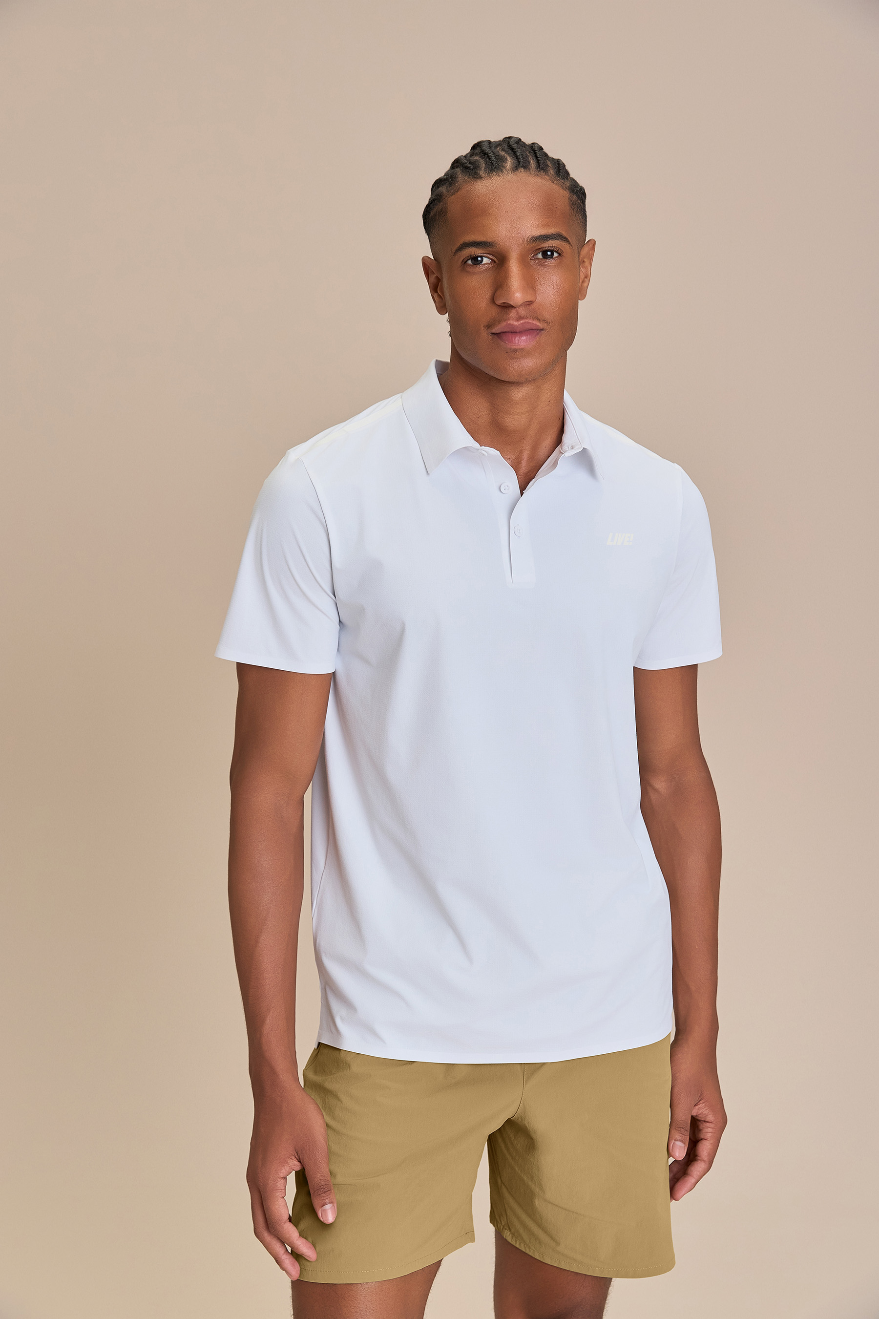 Live! — Camisa Polo Cool Motion Men