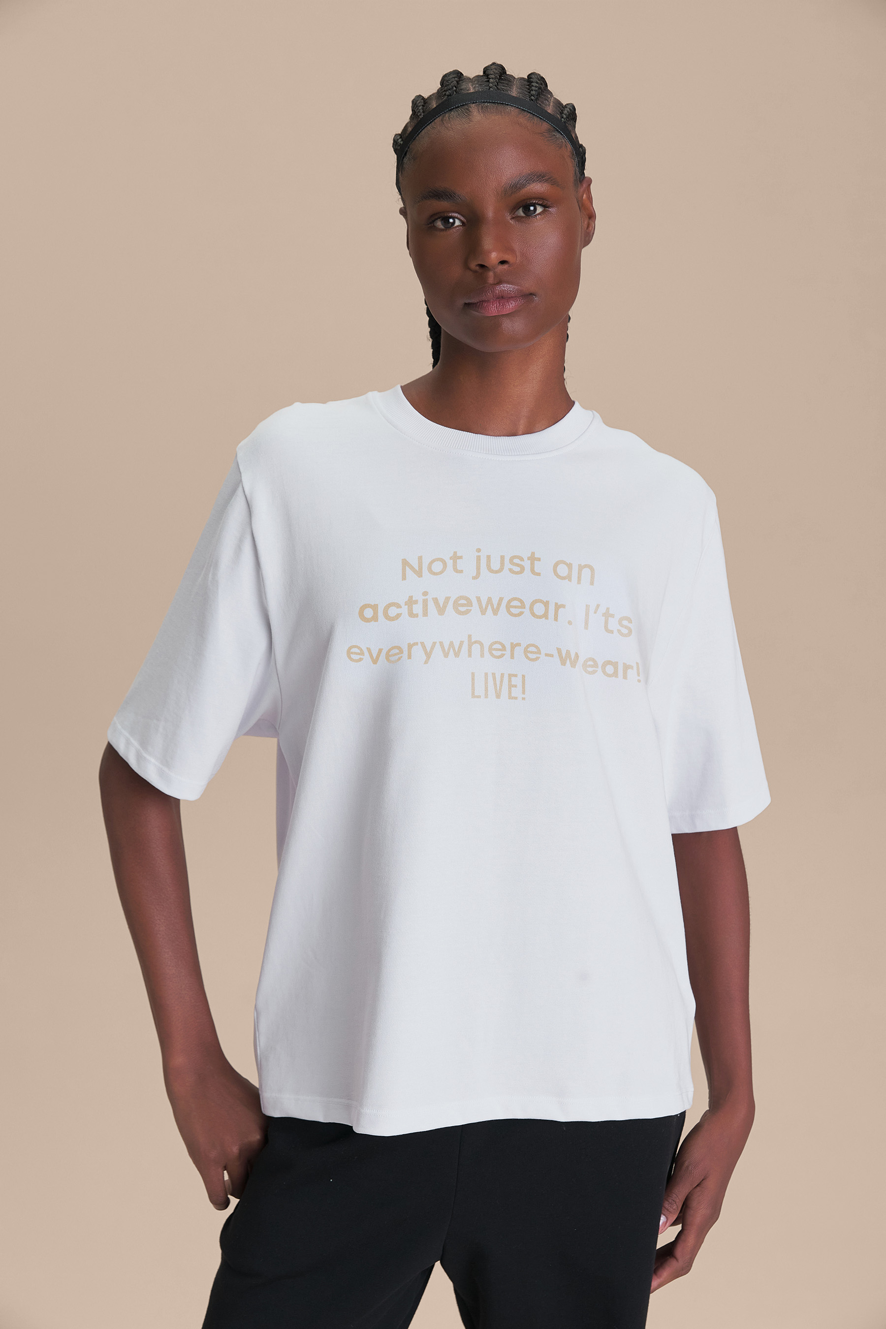 Live! — Camiseta Cotton Heavy