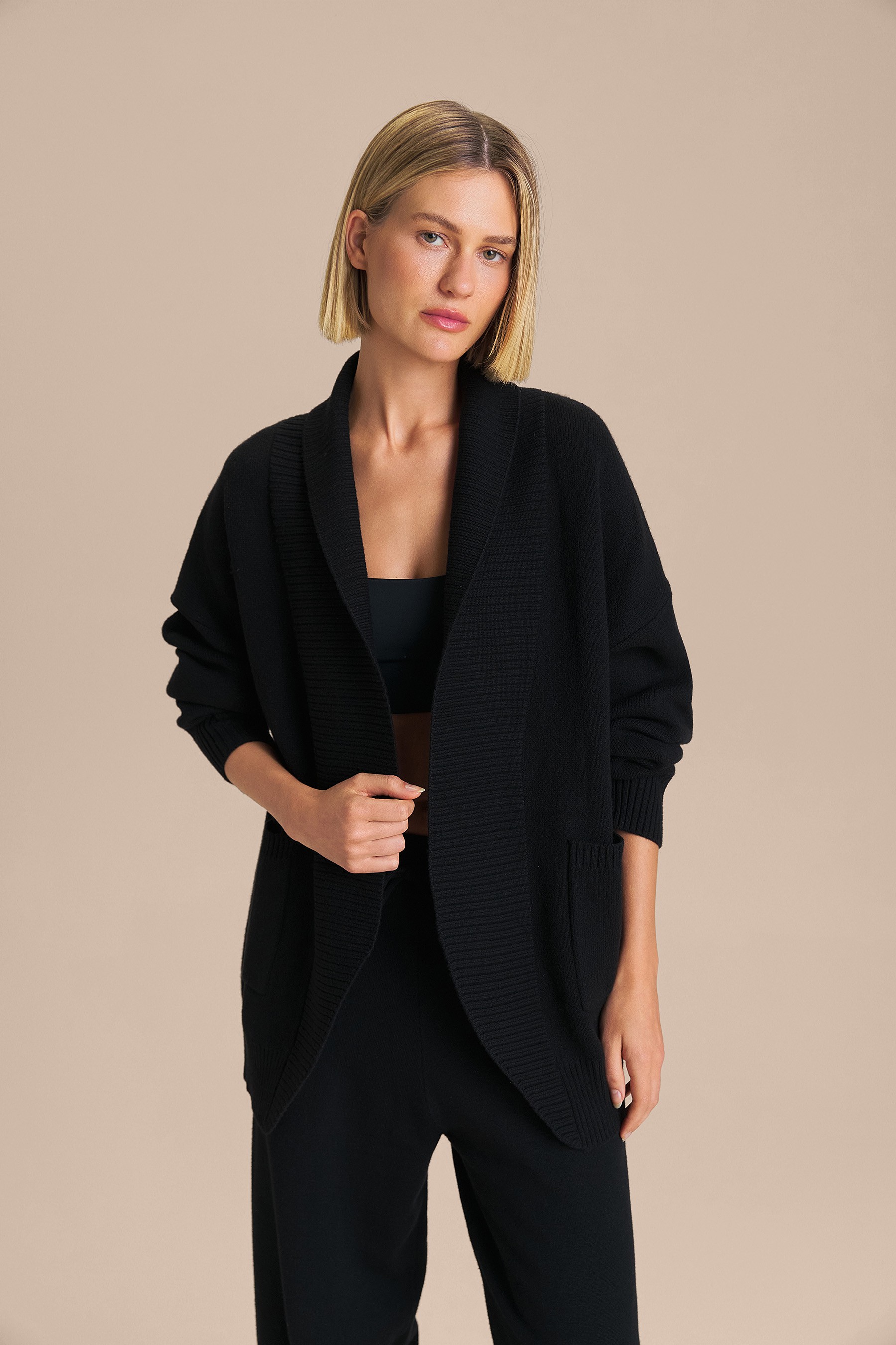 Live! — Cardigan Timber Knit