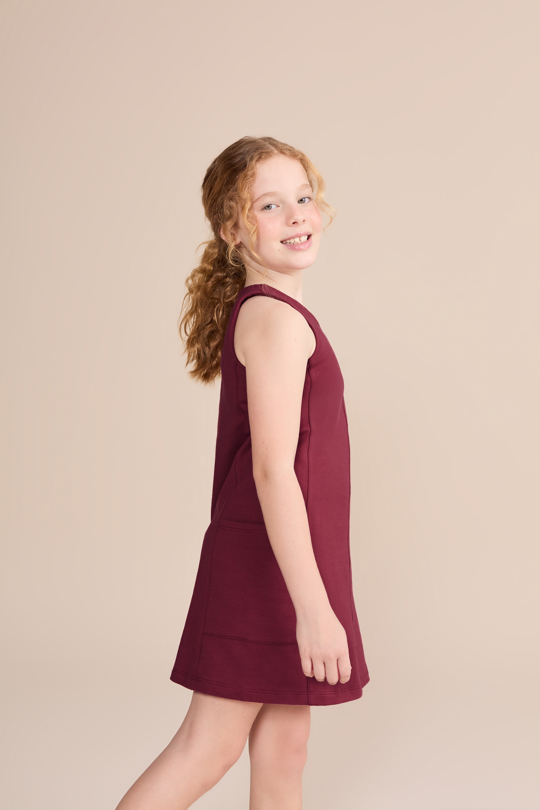 Vestido Pockets Jog Kids