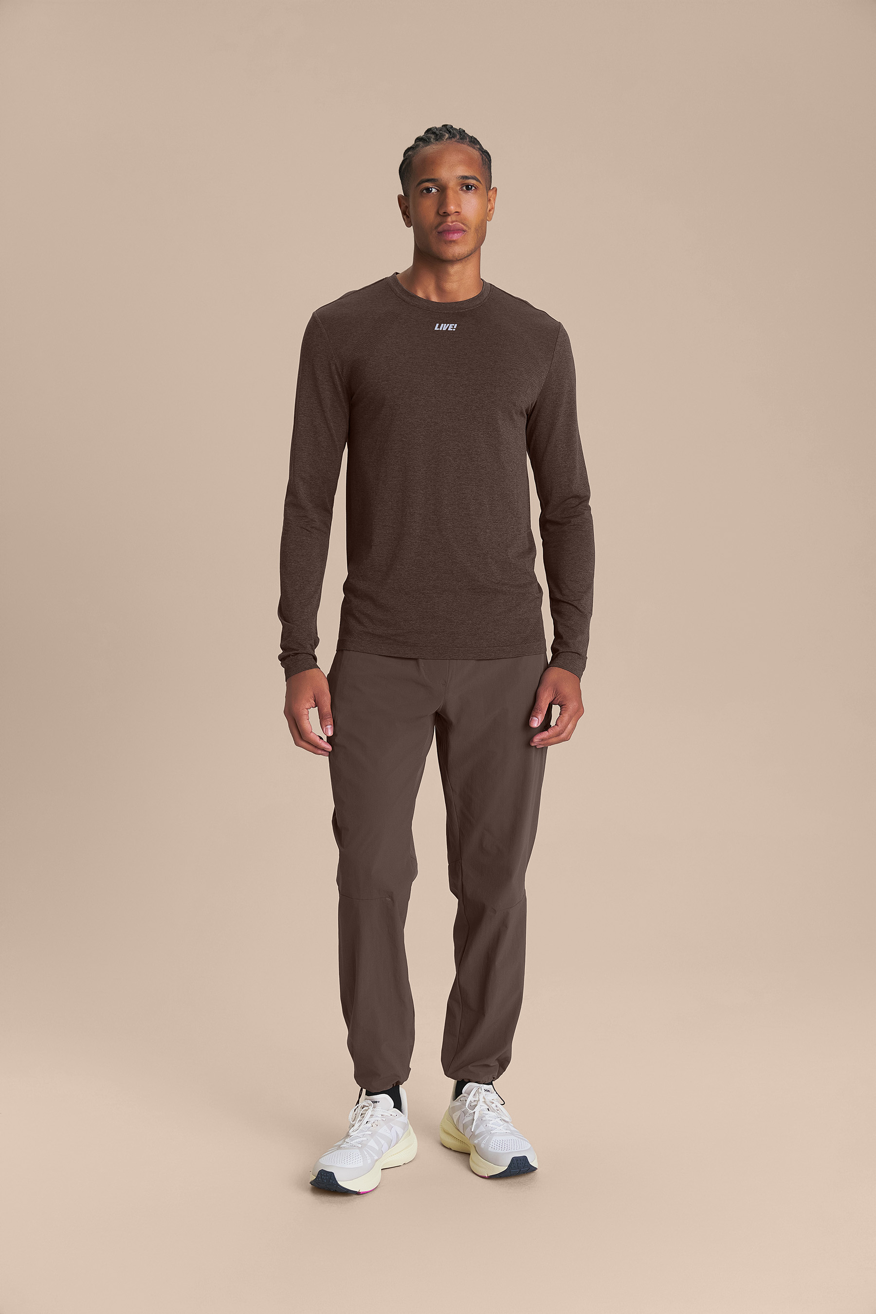 Live! — Camiseta ML Slim Train Men