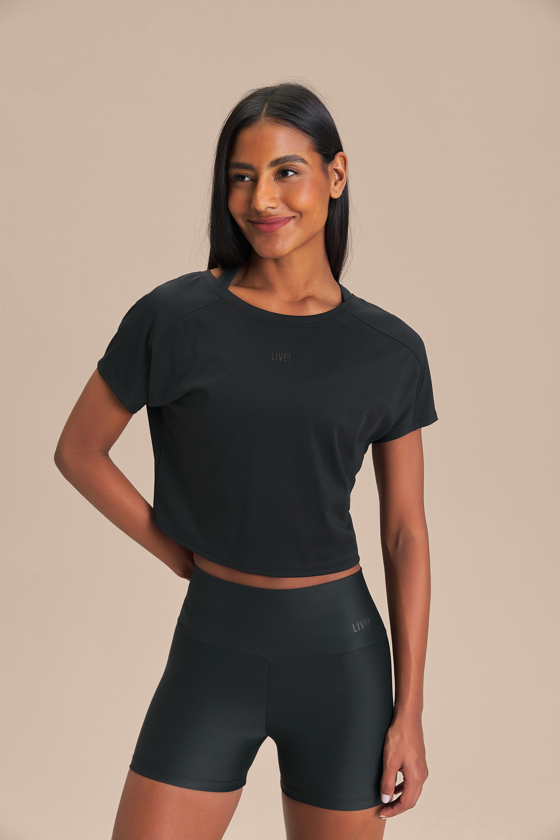 Live! — Camiseta Multi Up Loose