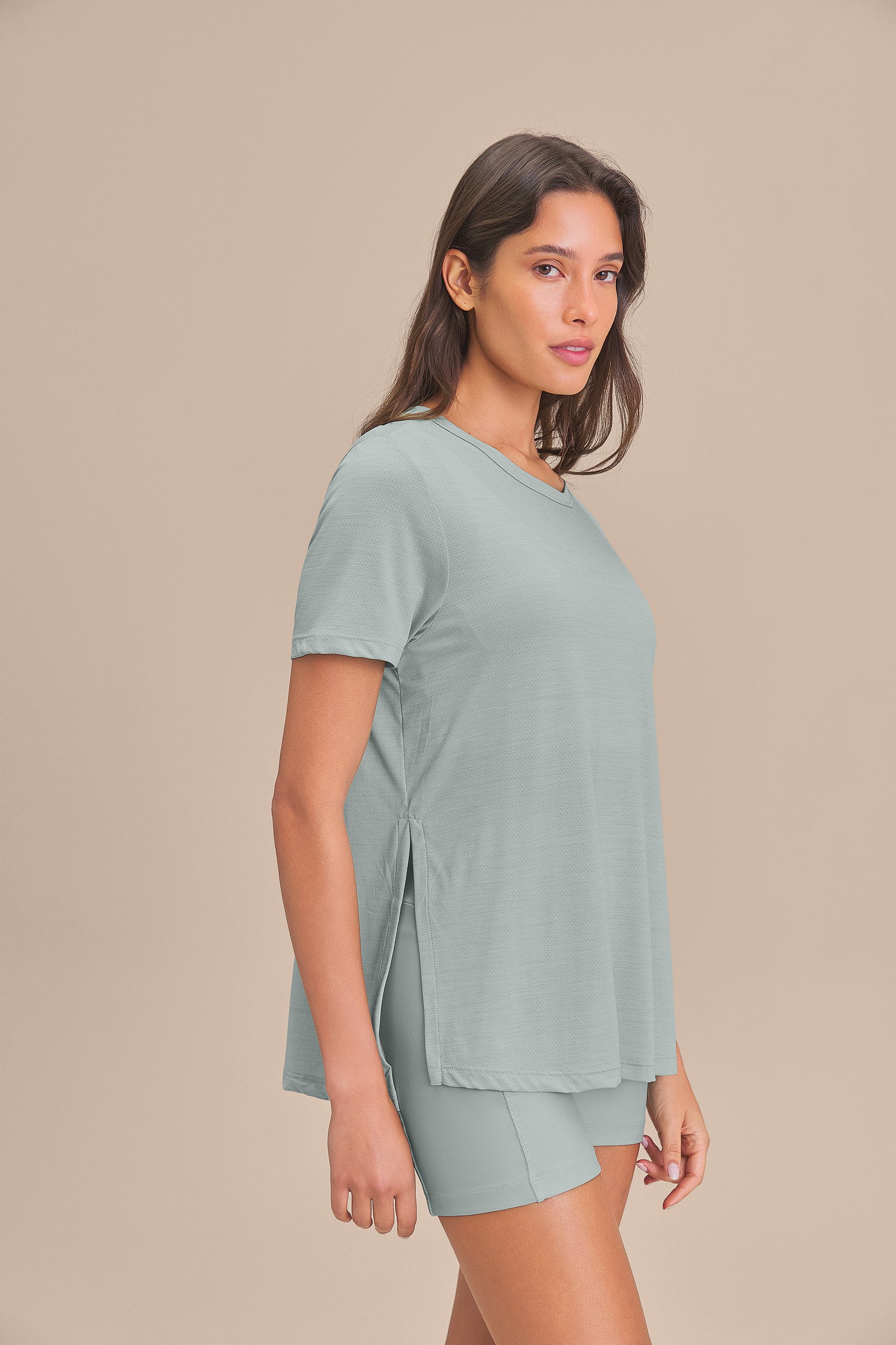 Live! — Camiseta Long Impulse Green
