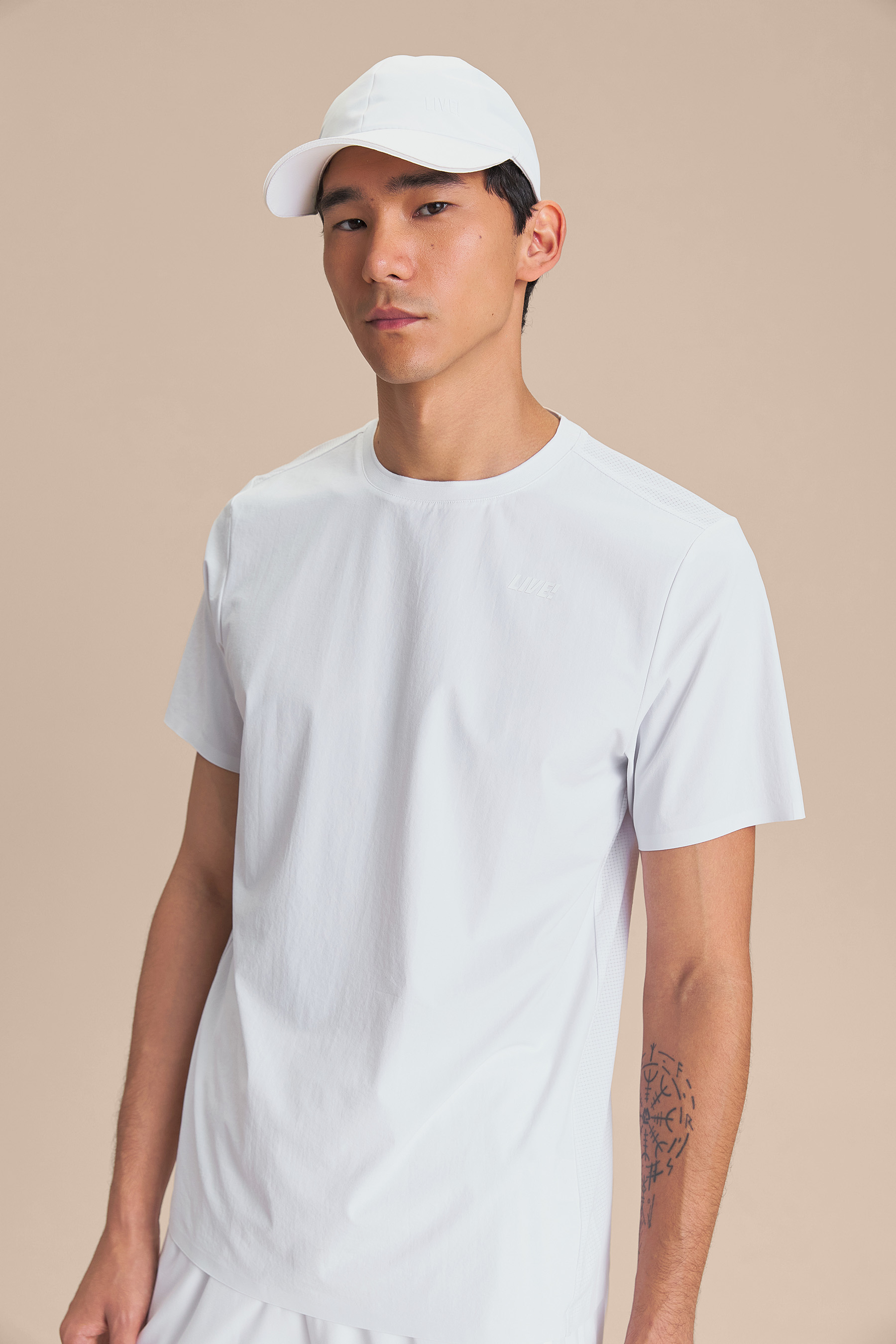 Live! — Camiseta Casual Comfy Men