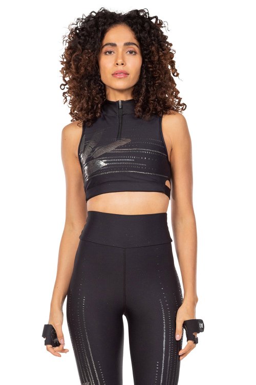 Top Halter Golden Lines