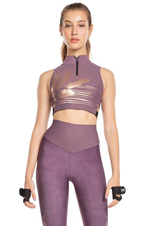 Top Halter Golden Lines