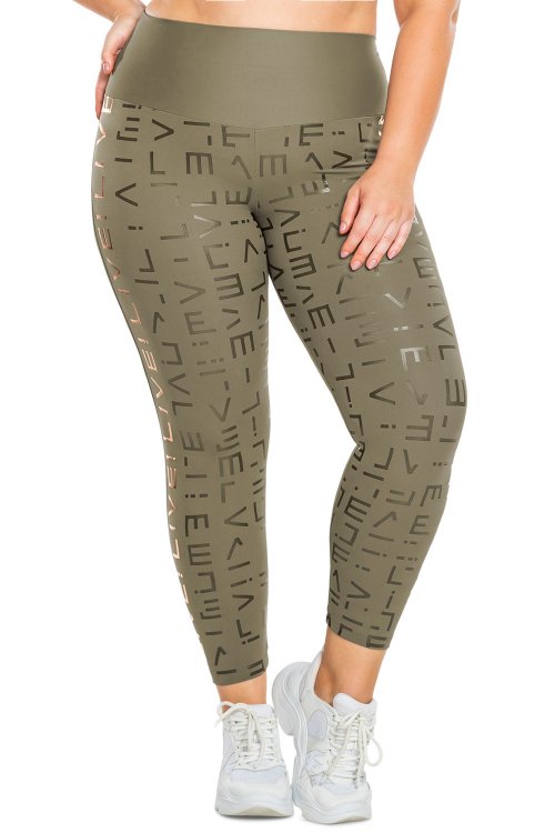 Calça Legging Icon Lux Plus Size