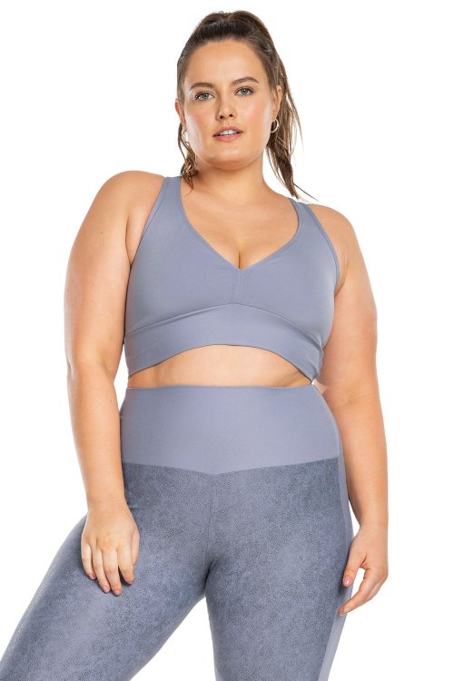 Top Nadador Chrome Plus Size