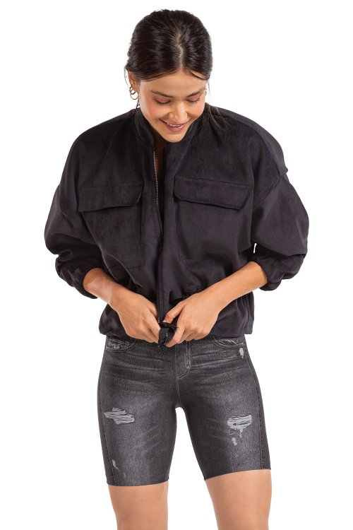 Bermuda Reversible Stain Jeans