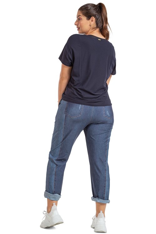 Blusa Box Neo Rib LIVE!+