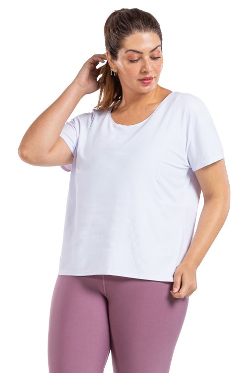 Blusa Box Neo Rib LIVE!+