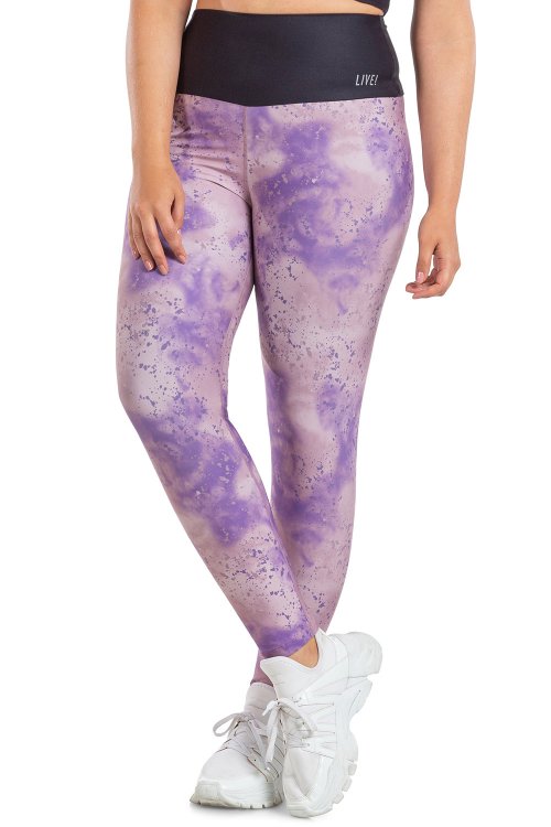 Calça Legging Stone Blur LIVE!+