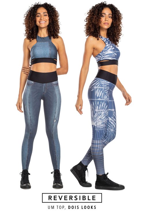 Top Reversible Jeans Jurerê