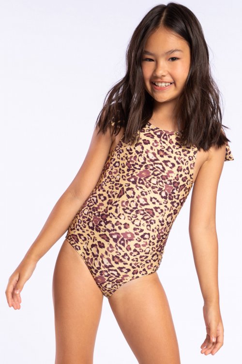 Maiô Tie Leopard Kids