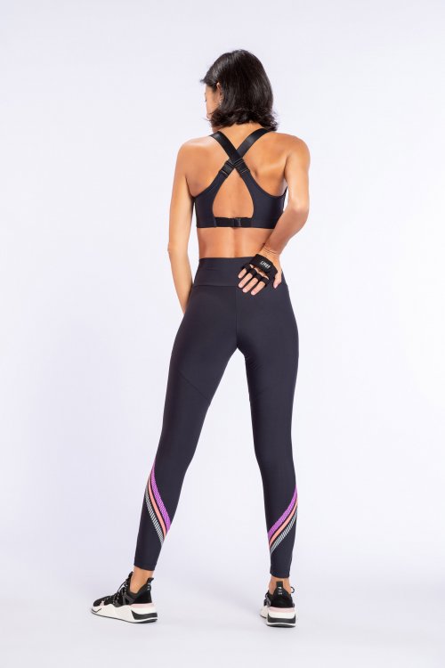 Calça Legging Fit Color Reflex