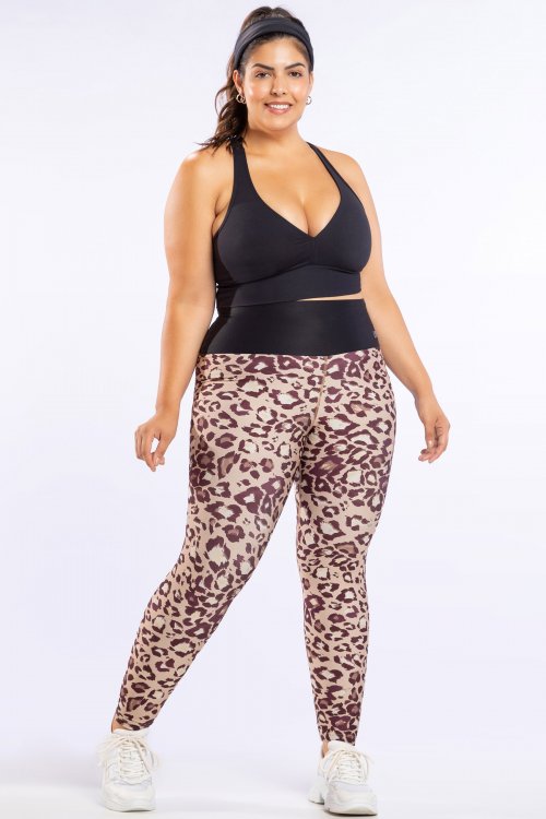 Calça Legging Leopard LIVE!+ Calça Legging Leopard LIVE!+