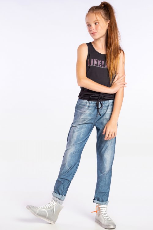 Calça Boy Soft Denim Kids