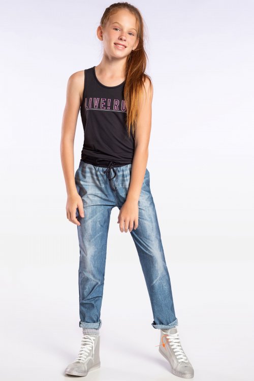 Calça Boy Soft Denim Kids