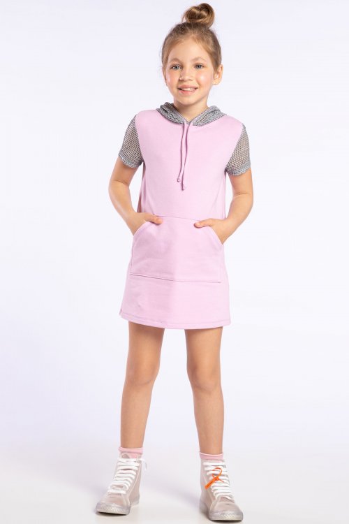 Vestido Hood Urban Style Kids Vestido Hood Urban Style Kids