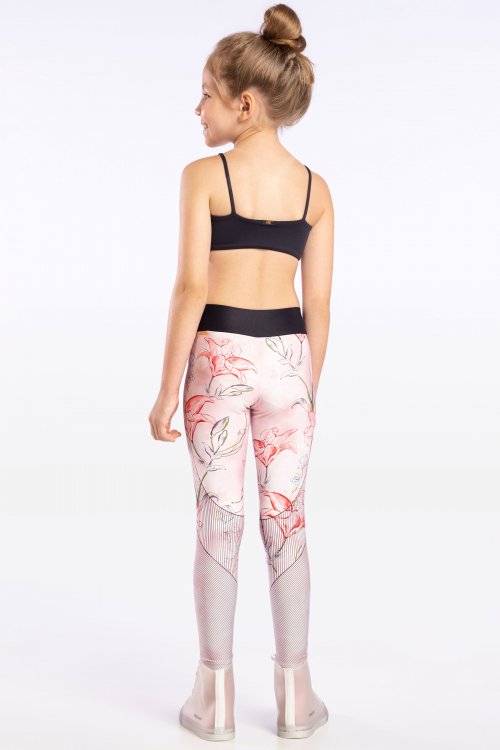 Calça Legging Lines Blossom Kids Calça Legging Lines Blossom Kids