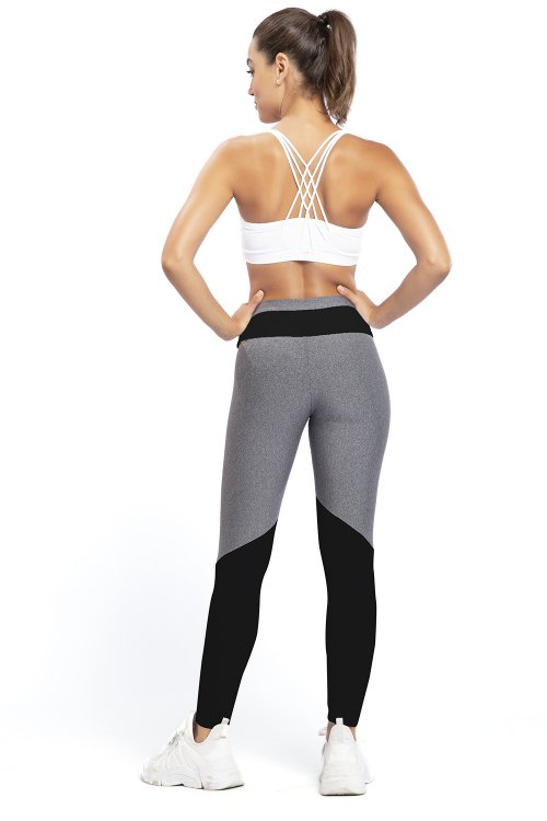Calça Legging Color Block