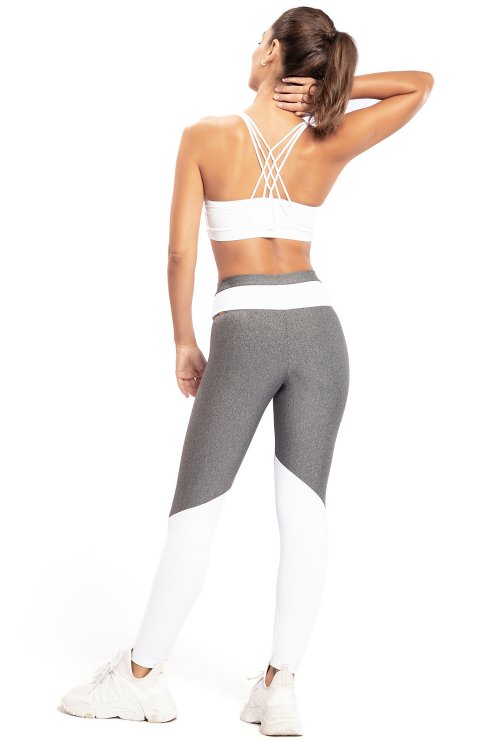 Calça Legging Color Block