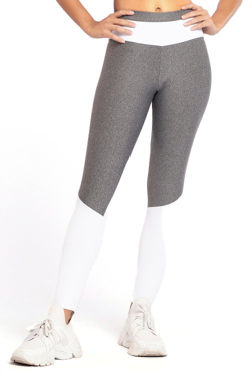 Calça Legging Color Block