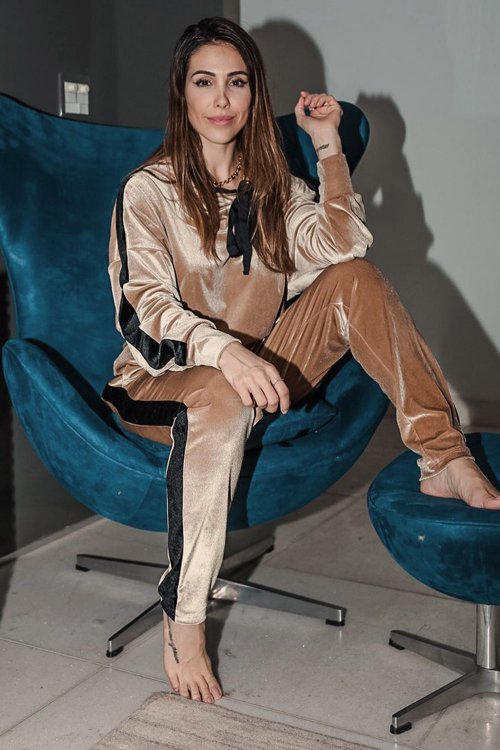Casaco Hoodie Velvet