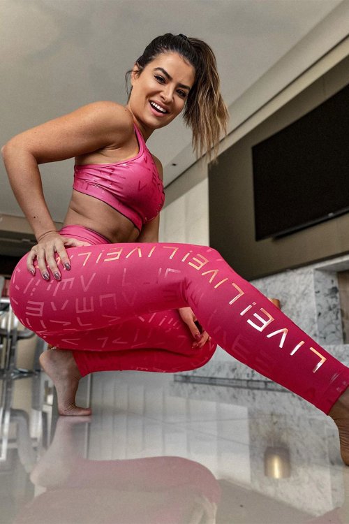 Calça Legging LIVE! Icon Lux