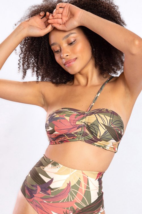 Top Bandeau Multi Tropical