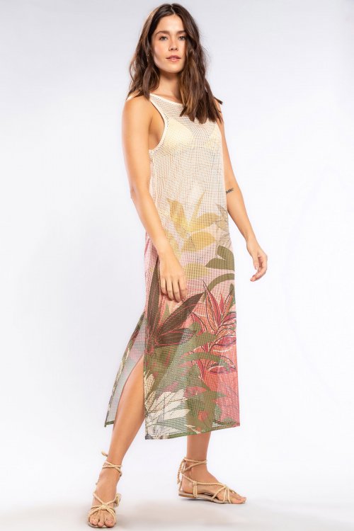 Vestido Maxi Tropical