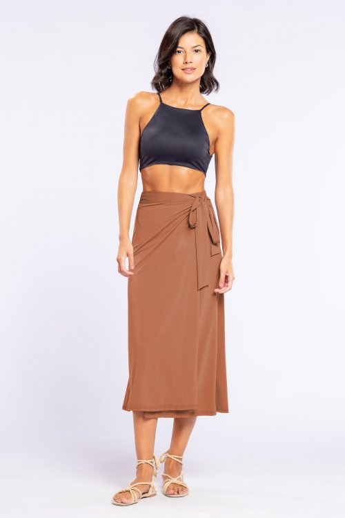 Saia Midi Pareô Essential