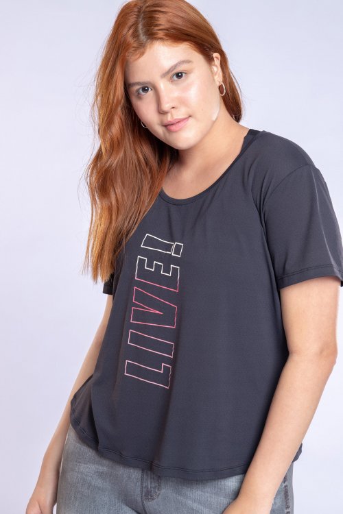 Blusa Comfy Signature LIVE!+ Blusa Comfy Signature LIVE!+