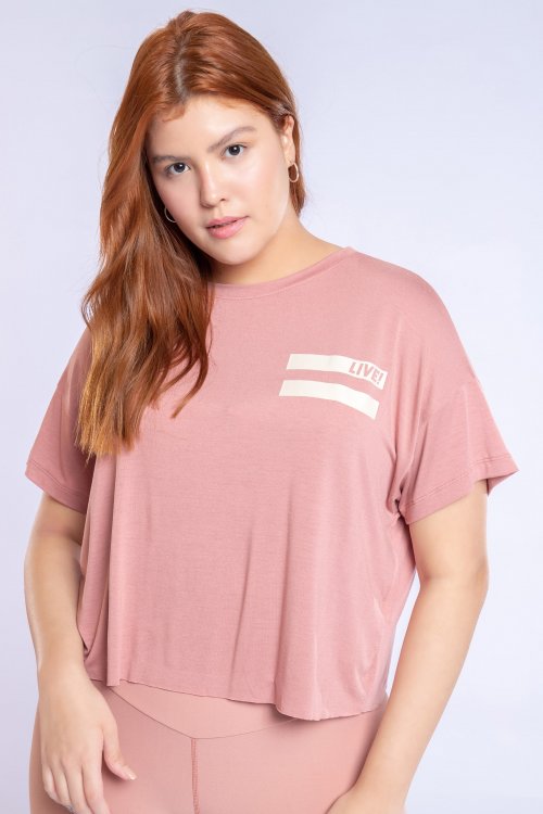 Blusa Cropped Signature LIVE!+