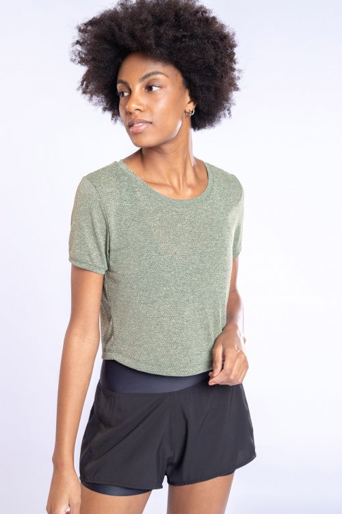 Blusa Cropped Air Tech