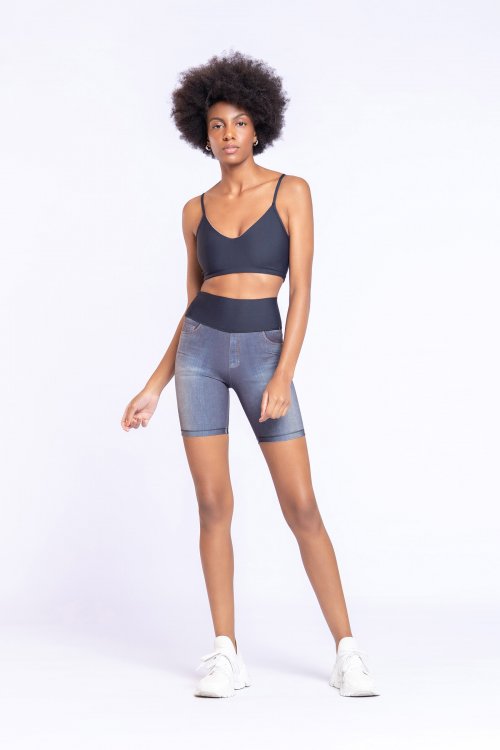 Bermuda Reversible Denim Oasis