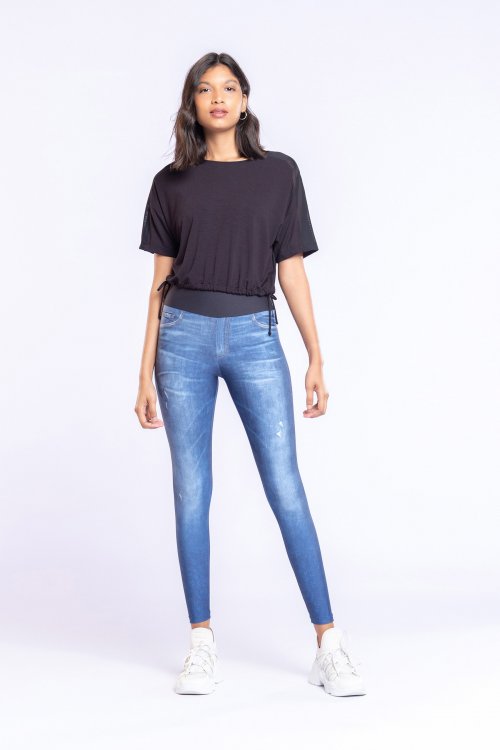 Blusa Cropped Duo Tie Blusa Cropped Duo Tie